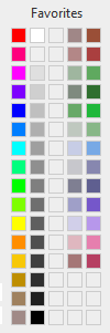 BasicApp Xojo Picker Color Values Favorites Light