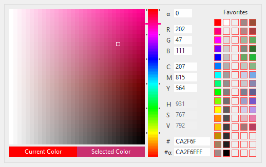 picker FavoritesBorder