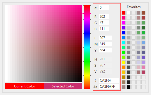 picker ShowTextBoxes